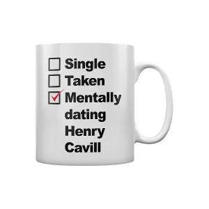 Grindstore Mentally Dating Henry Cavill Mug White (One Size)