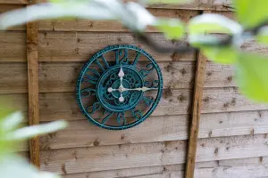 Outdoor Garden Wall Mechanical Clock