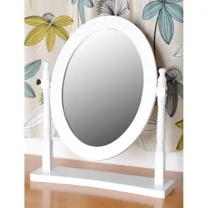 Kyle Free standing Dresser Mirror White