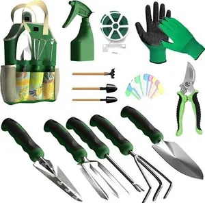 Gardening Tool Set, 23 Pcs Floral Garden Hand Tool Gift Kits Gardening Gifts Fo