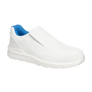 Portwest Compositelite Slip On Safety Trainer S2 White