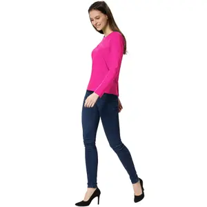 Women's Long-Sleeved Top - pink S