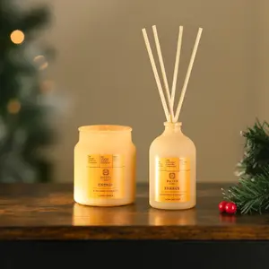 Scented Candle and Diffuser Set - Blood Orange