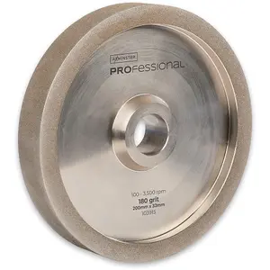 Axminster Professional CBN Wheel 200 X 32mm - 180g