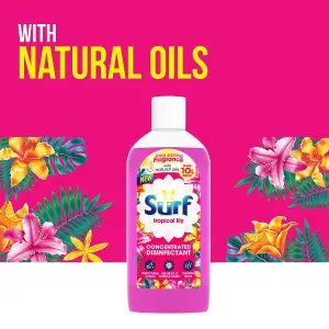 Surf Concentrated Disinfectant Tropical Lily Multi-Purpose Cleaner, 240ml, 6pk