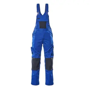 Mascot Unique Augsburg Bib & Brace - Royal/Dark Navy Blue   (30.5) (Leg Length - Long)