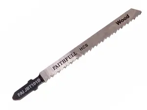 Faithfull  Wood Jigsaw Blades Pack of 5 T101B FAIJBT101B