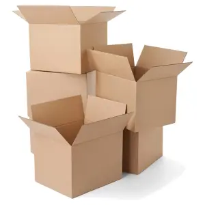 25 x Packing Shipping Mailing Small Single Wall 6 x 6 x 6" (152x152x152mm) Postal Cardboard Boxes