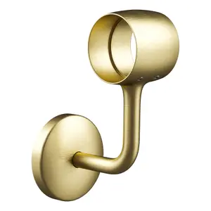 Rothley Satin Brass Stair Hand Rail Kit 3.6M