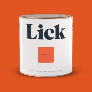 Lick Orange 01 Eggshell Emulsion paint, 2.5L