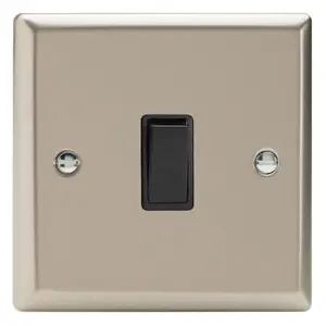 Varilight 1-Gang 10A 1- or 2-Way Rocker Switch Satin