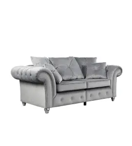 The Great British Sofa Company Kensington Pair of 2 Seater Velvet Sofas