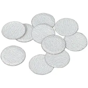 High-Quality 50mm Hook & Loop Mini Sanding Discs - 120 Grit Pack of 10