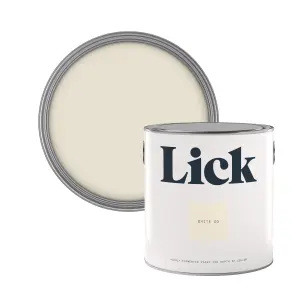 Lick White 05 Matt Emulsion paint, 2.5L