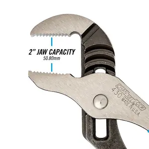 Channellock Straight Jaw Tongue & Groove Pliers  With A Permalock