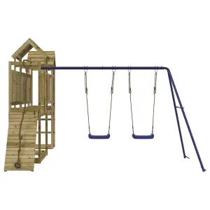 Berkfield Outdoor Playset Impregnated Wood Pine