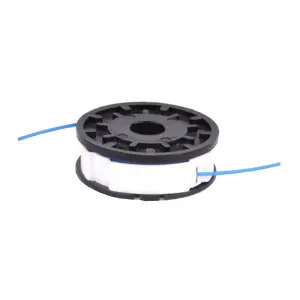 SPARES2GO Spool Line and Cover compatible with Titan TTB586GTM Strimmer Trimmer (5m, 1.5mm)