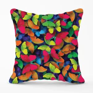 Rainbow Butterflies Cushions 60cm x 60cm