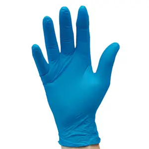 Draper Nitrile Gloves, Medium, Blue (Pack of 100) 30927