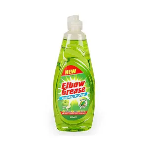 Elbow Grease Washing Up Apple Fresh Liquid 600ml - Pack of 3