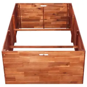 Berkfield Garden Raised Bed Acacia Wood 150x100x50 cm