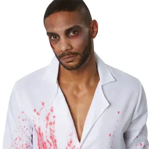 Scary Doctor - Halloween fancy dress costume for men - black/white XXL