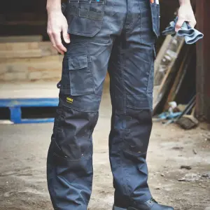 DeWalt Pro Tradesman Black Trousers, W34" L31"