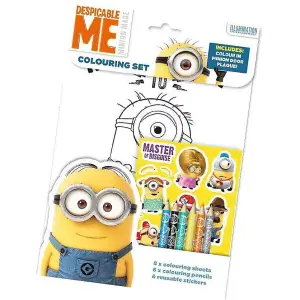 Despicable Me Minions Colouring Set Multicoloured (One Size)