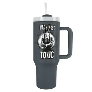 Wednesday Warning Toxic 1.2L Travel Mug Grey/Black/White (One Size)