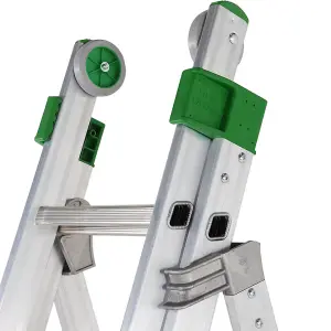 TB Davies 2.04m Heavy-Duty Combination Ladder (4.2m)