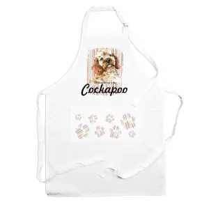 Purely Home Cockapoo Apron - Novelty Kitchen Gift for Dog Lovers