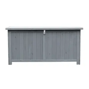 Medium Grey Wooden Garden Storage Cabinet - 468L