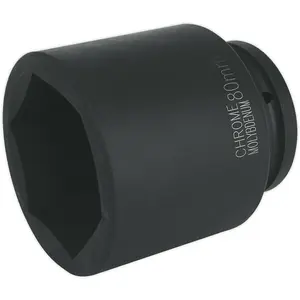 80mm Chrome Molybdenum Forged Deep Impact Socket for 1 Inch Drive