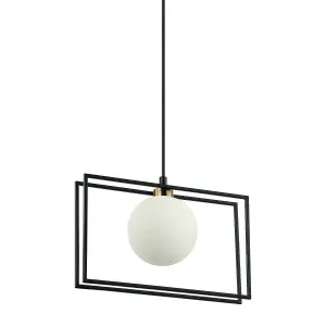 Luminosa Grosetta Modern 1 Light Globe Pendant Ceiling Light, G9