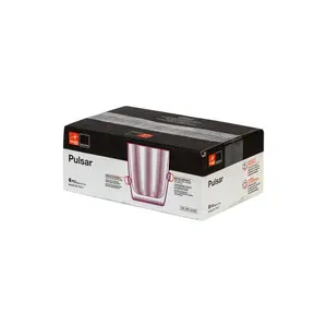 Pulsar Water Glasses - 300ml Pink / 12