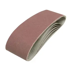 Silverline (625574) Sanding Belts 75 x 533mm 120 Grit Pack of 5