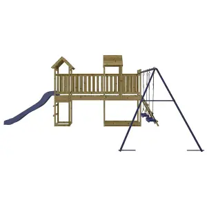 Berkfield Outdoor Playset Impregnated Wood Pine