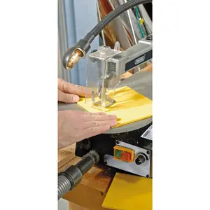 Draper Variable Speed Scroll Saw with Flexible Drive Shaft and Worklight, 405mm, 90W 22791