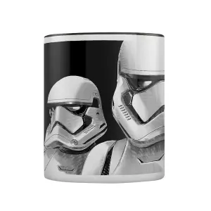 Star Wars: The Rise of Skywalker Dark Stormtrooper Mug Black/White (One Size)