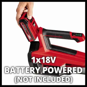 Einhell Power X-Change Cordless Leaf Blower 18V With Gutter Cleaning Kit - Body Only