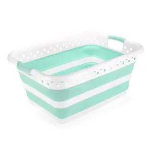 ADDIS 45L Collapsible Laundry basket - 517934B&Q