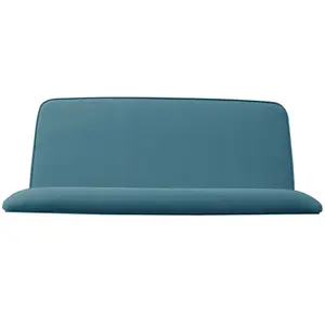 Pastel Upholstered Bench Blue