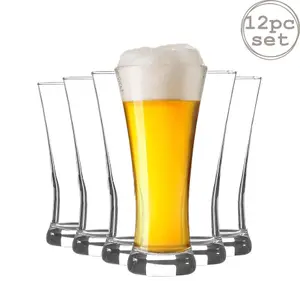 Rink Drink Pilsner Glasses - 380ml - Pack of 12