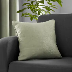 Strata Luxe Green Velvet Filled Cushion