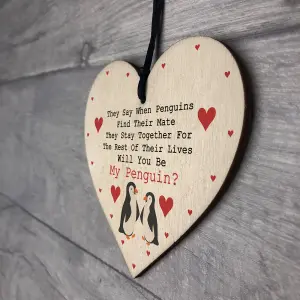 Penguin Couple Gift Valentines Day Gift For Him Her Girlfriend Boyfriend Wife