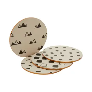 Maison by Premier Mimo Set Of 4 Eclectic All Sorts Coasters