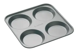 MasterClass Non-Stick 4 Hole Yorkshire Pudding Pan