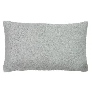 furn. Malham Shearling Fleece Rectangular Feather Filled Cushion