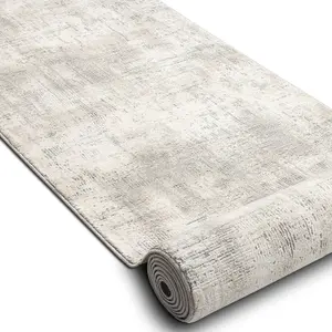 Modern runner TULS 51231 Vintage ivory / grey 90 cm 90x100 cm