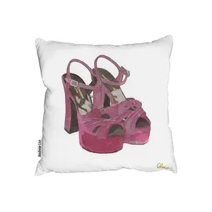 Cushions - Purple High Heels (Cushion) / 60cm x 60cm